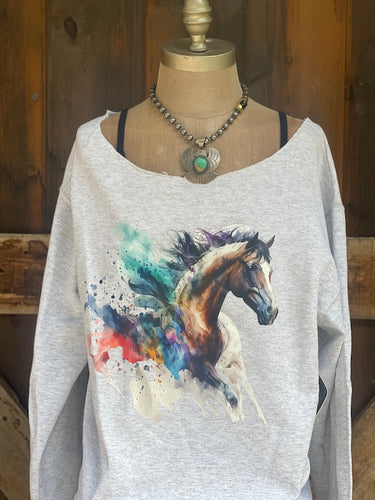 FREE SPIRIT Boho Sweatshirt